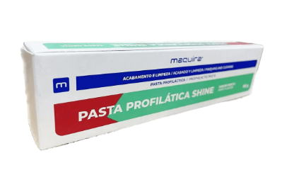 PASTA PROFILATICA C/FLUOR (SHINE) 90GR SABOR MENTA - MAQUIRA-818656958